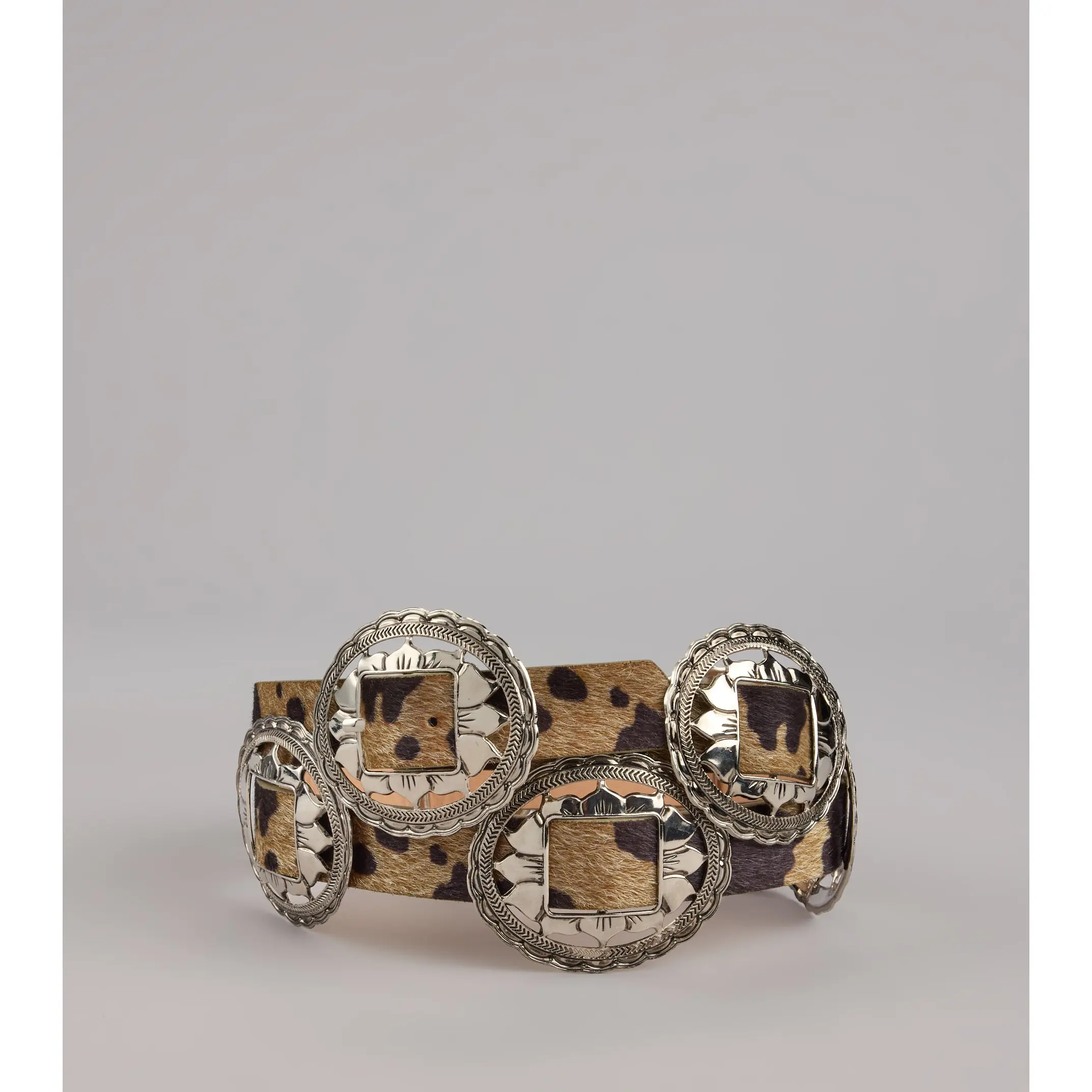 Wild West Vibes Leopard Statement Belt