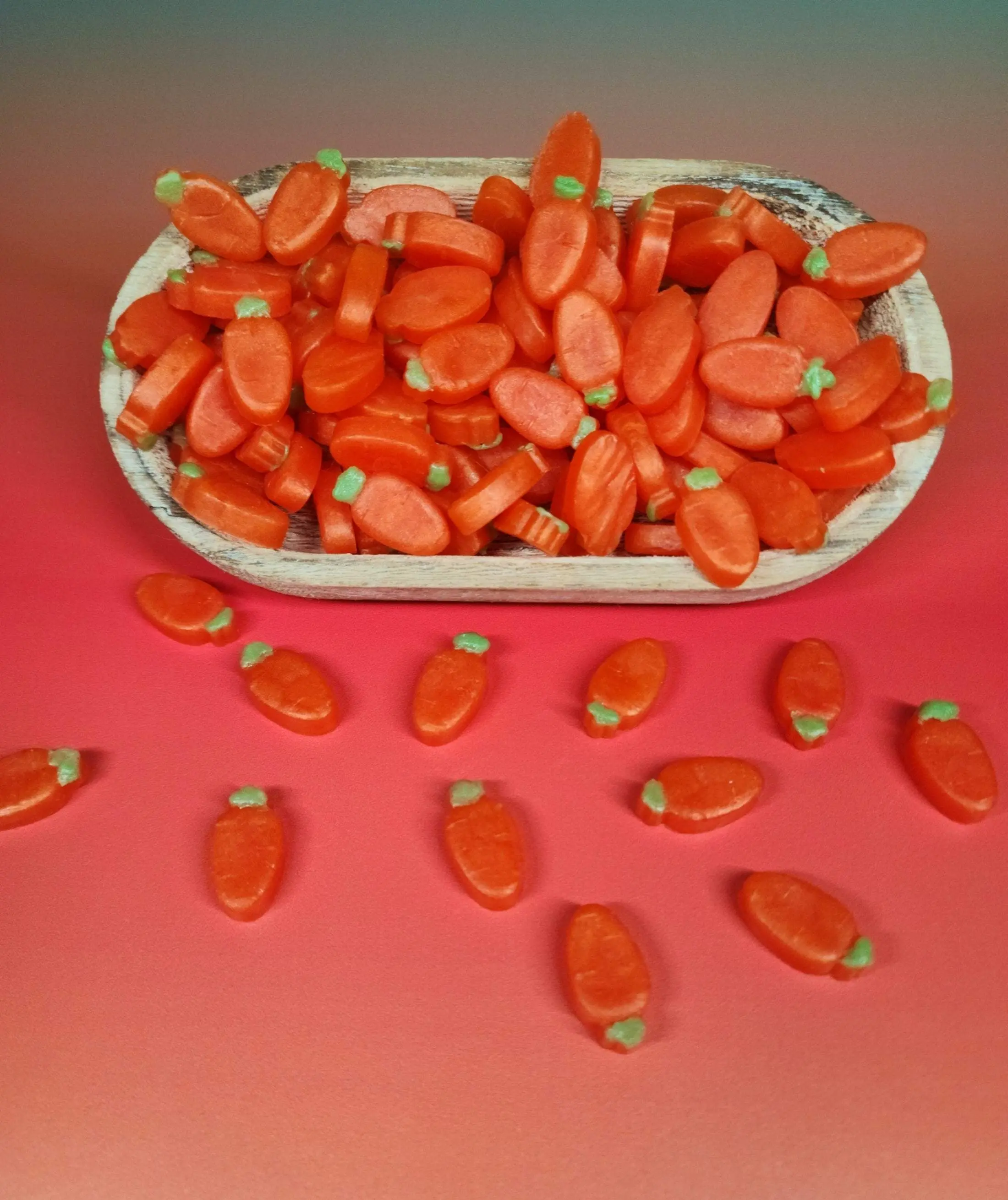 25 Perfectly Imperfect Handmade Easter Carrots - Handpainted