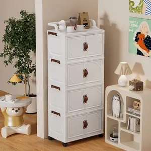 2026 New Home Snack Cart Floor Standing Storage Rack, Indoor Living Room Coffee Table Side Table Bookshelf Organizer Drawer Cabinet, Bedroom Storage Cabinet