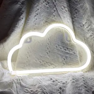 Cloud Neon Sign, LED Neon Sign, USB or Battery Powered