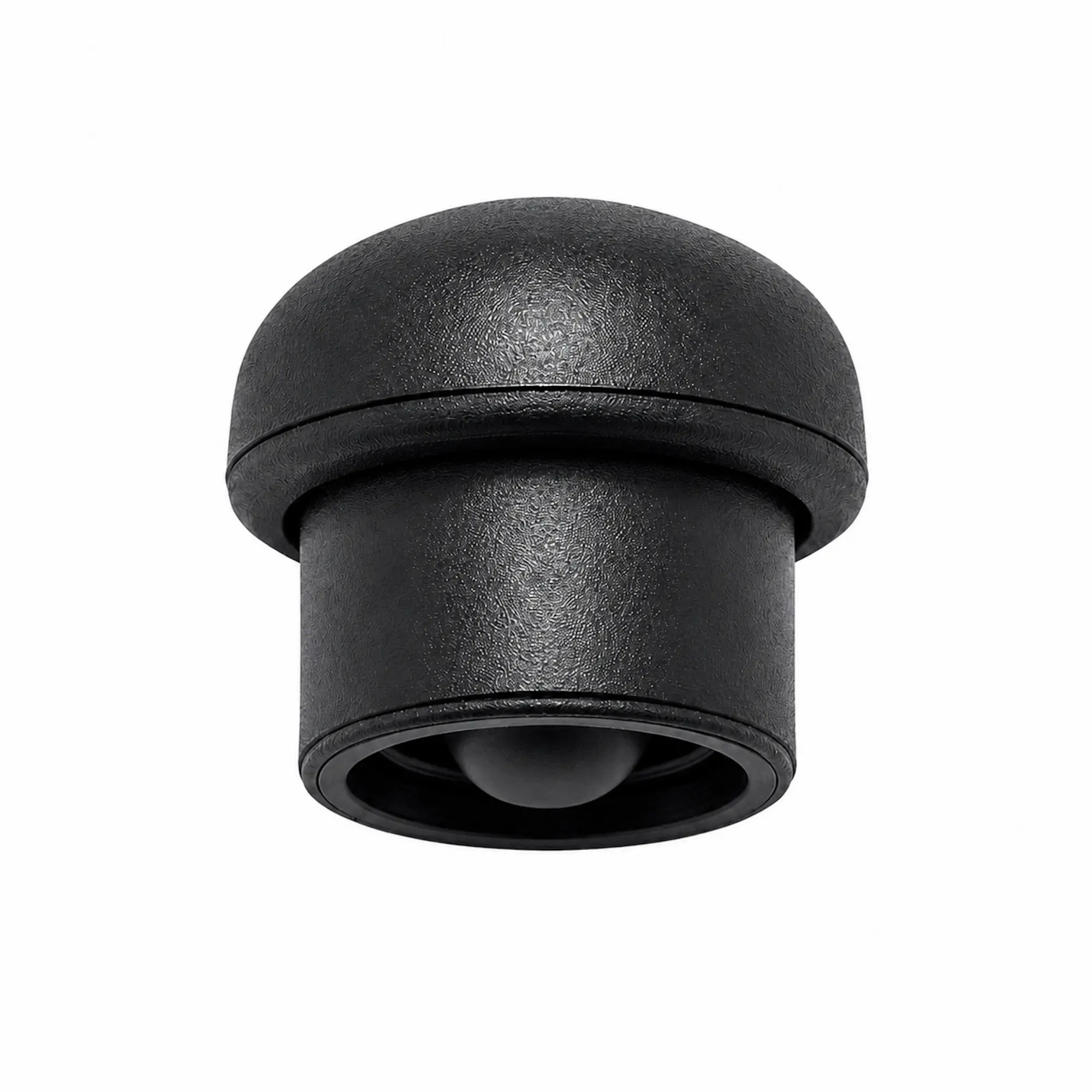 Magnetic Silicone Straw Cap (Black)