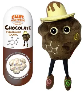 Giant Microbes Plush - Chocolate