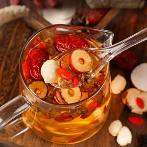 Friend-Recommended Organic Kidney Health Tea, Ginseng Six Treasures Traditional Cleansing Alkaline Brew, Excellent Christmas Gift for Everyone