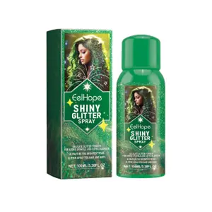 Eelhope Color Brightening Glitter Spray Party Hair Body Spray Shimmer Highlight Brightening Glitter Spray