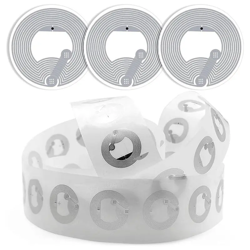50pcs NFC Tags,NFC Cards,NFC Stickers Ntag215 NFC Tag NFC Coin Cards for TagMo, NFC Enabled Mobile Phones and Devices