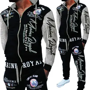 Marine Royal Drip Set – Zip Hoodie & Joggers