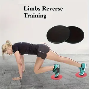 Yoga abs fitness slide board Exercise Board 2 pieces Pilates slide plate waist shaping leg training all seasons universal