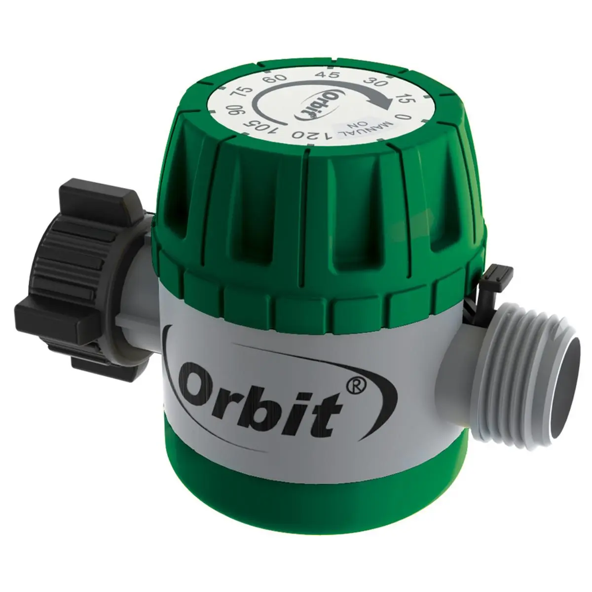 Orbit Mechanical Watering Timer, 120-Minute Programmable, Timed Watering Up to 120 Minutes, Durable High-Impact Plastic Construction, Easy-to-Use Garden Tool for Specialty Garden Tasks