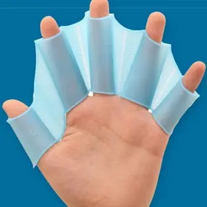 Swimming Silicone Hand Webbing Gloves for Adults Men Women, Professional Diving Flippers Snorkeling Set, Dive Gear Equipment