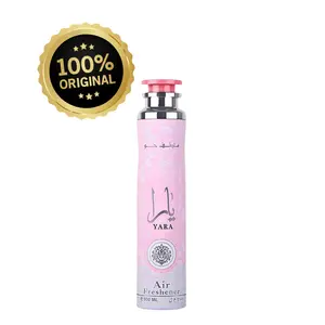 Lattafa Perfumes Yara Air Freshener, 300ml (10.1 Oz) - Amazing Scented Home Air Freshener - Floral Sweet Vanilla scent Home Fragrance Woody Aroma