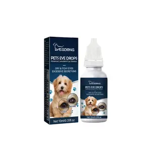 Yegbong Pet Eye Drops for Cats & Dogs – Tear Stain Remover, Soothes Itchy Eyes, Gentle Eye Cleaner for Dogs & Cats
