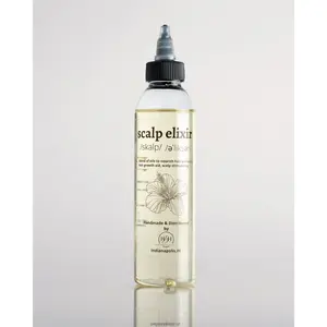 HBH Professional Scalp Elixir - High-Quality Anti-Bacterial Lightweight Growth Stimulating Oil with Rosemary & Tea Tree for BIPOC Haircare