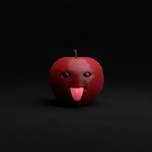 Niche Apple Statue