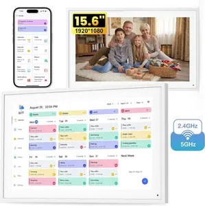 Digital Calendar Schedual Planning Calendar, Chore Chart Task & Rewards for Parent-child Full HD Interactive Touchscreen Smart Family Planner, Wall & Desk Mountable