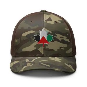 Maple Leaf Canadian Palestinian Hat