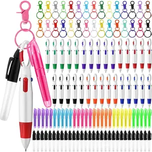 120 count Nurse Pen Set for Badge Accessories Retractable Ballpoint Pen Mini Highlighters Permanent Marker   Clip Nurse Gifts Bulk for Women Appreciation (Classic Colors)