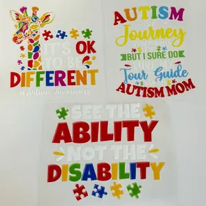Autism awareness stickers, cars and laptop autism decals