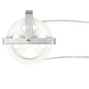 212 MAIN 5-in. Rustproof Polypropylene Plastic Laundry Clothesline Pulley, Home Supplies Accessories, Home Goods