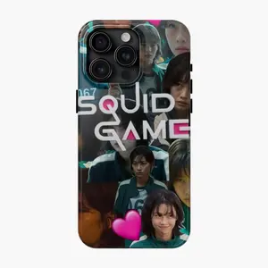 Player 067 Phone Case, Soft Minimal Print Inspired, Squid Game Cover for iPhone 15 Pro Max , 14, 13, 12, 11, Samsung S24 Ultra, S23, A15, A14