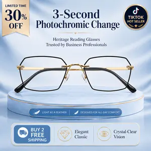 Lightweight Metal Frame Reading Glasses Black Gold Geometric Square Style for Daily Reading Use Lightweight Metal Frame Reading Glasses Black Gold Geometric Square Style for Daily Reading Use