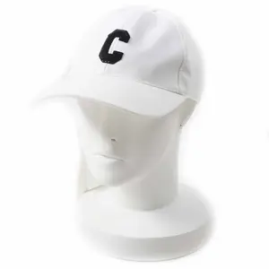 Pre-owned Celine Cotton Small Leather Goods 2AUN1969P Initial Sequin Baseball Cap
