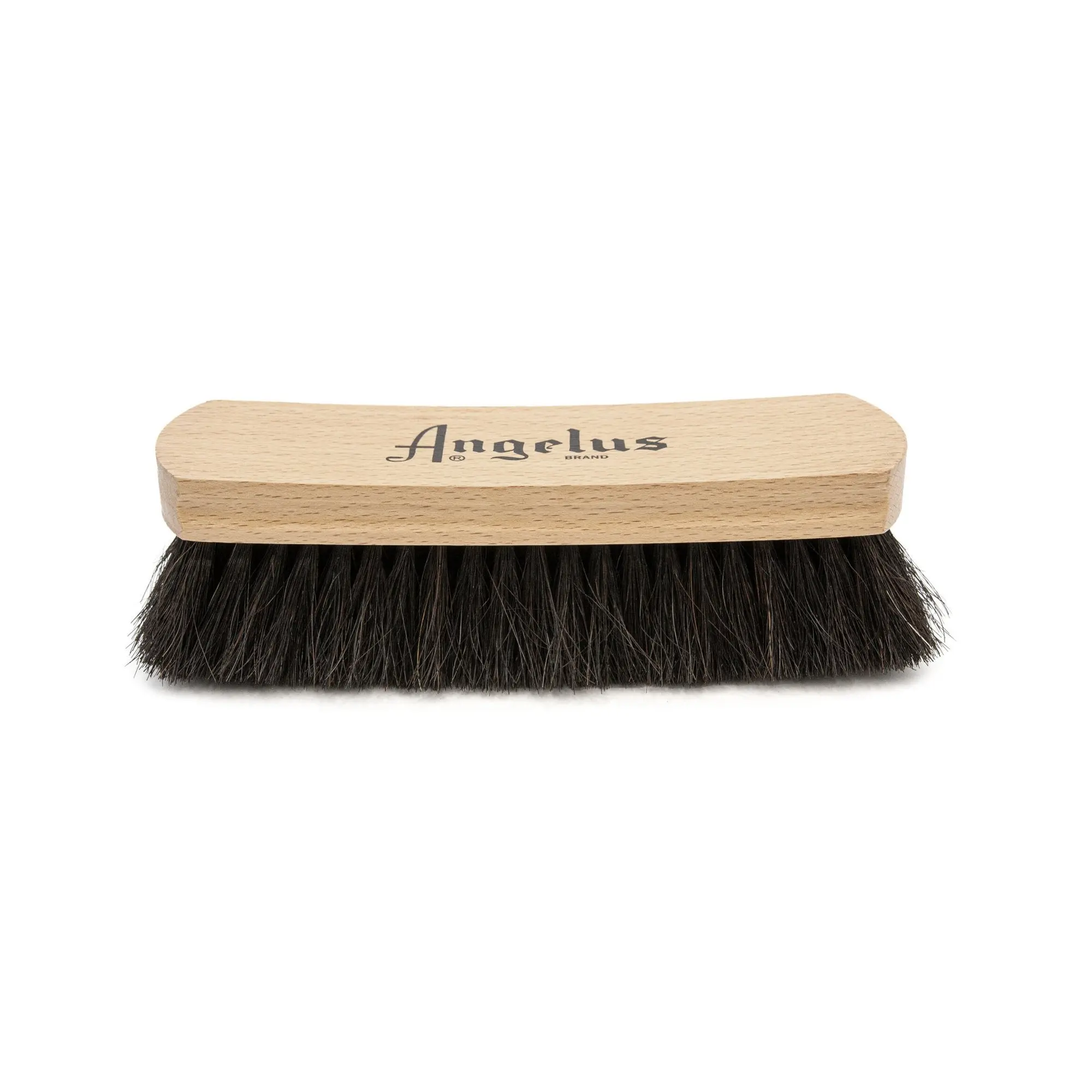 Shoe Shine Rocker Brush - 100% Real Horsehair Shoe Shine Rocker Brush - 100% Real Horsehair