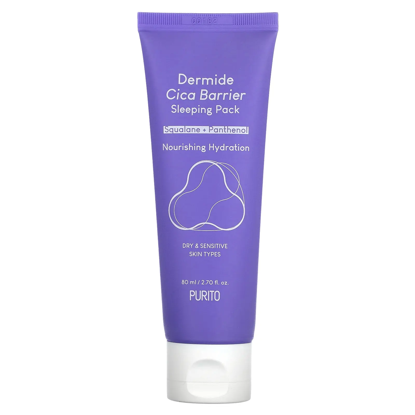 Purito Dermide Cica Barrier, Sleeping Pack, 2.70 fl oz (80 ml)