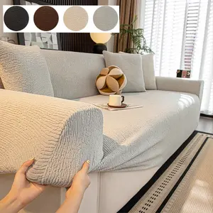 High-Quality Elastic Universal Sofa Cover, Stretchable Non-Slip Protector for 2-4 Seater Sofas, Soft Breathable Fabric, Pet-Friendly Design, Sofa Couch Covers