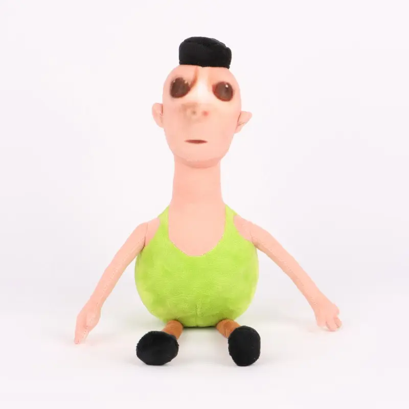 Creepy‑Cute Long‑Neck Guy Plush, Unique Desk Decor & Gag Gift