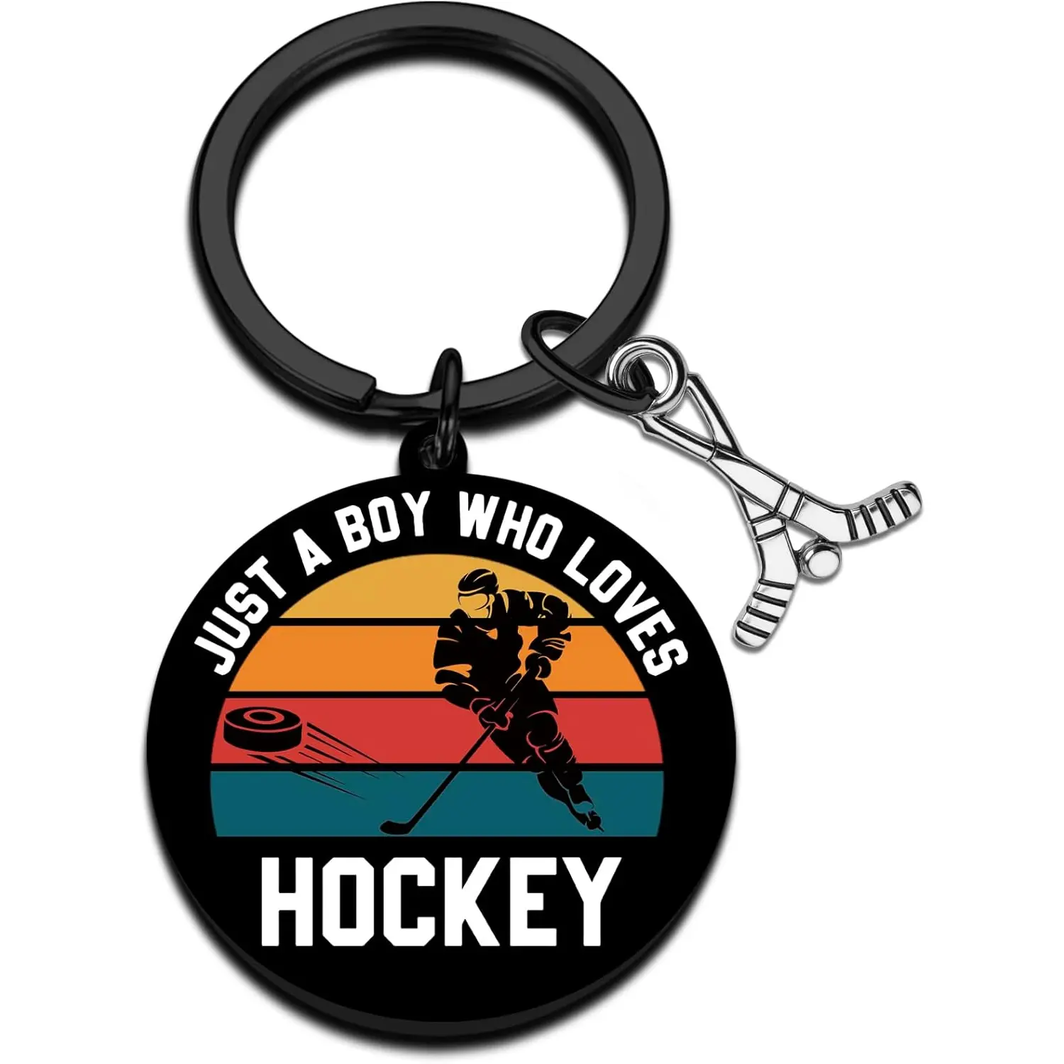Hockey Gifts For Boys Men Cool Hockey Gifts For Kids Keychain For Boys 8-12