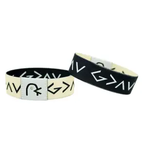 Trendy Popular NFC Bracelet with Bible and Pop-up Window 3 Pack Elastic Bracelet for Jewelry Adjusters and Protectors