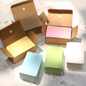 Blank Card Paper, 400pcs/set Colorful Card Paper, DIY Card Making Supplies for Scrapbooking, Journaling, Gift Wrapping, Greeting Card