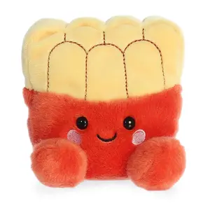 Palm Pals Adorable Frenchy Fries 5 inch Yellow Mini Soft Plush Collectable Stuffed Animal
