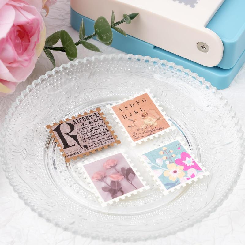 Stamp Puncher, Rectangular Postage Stamp Puncher, Stamp Hole Puncher for DIY Crafting Scrapbooking DIY Card Making Arts Crafts Supplies