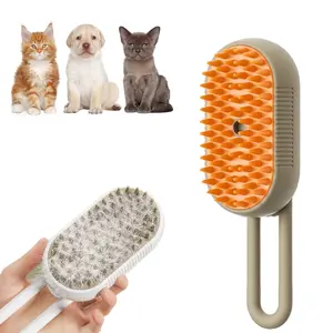 EVERBETTERUS Steam Pet Brush Pet Spray Comb for Cleaning and Hair Removal, Steam anti-flying Hair for Cats and Dogs