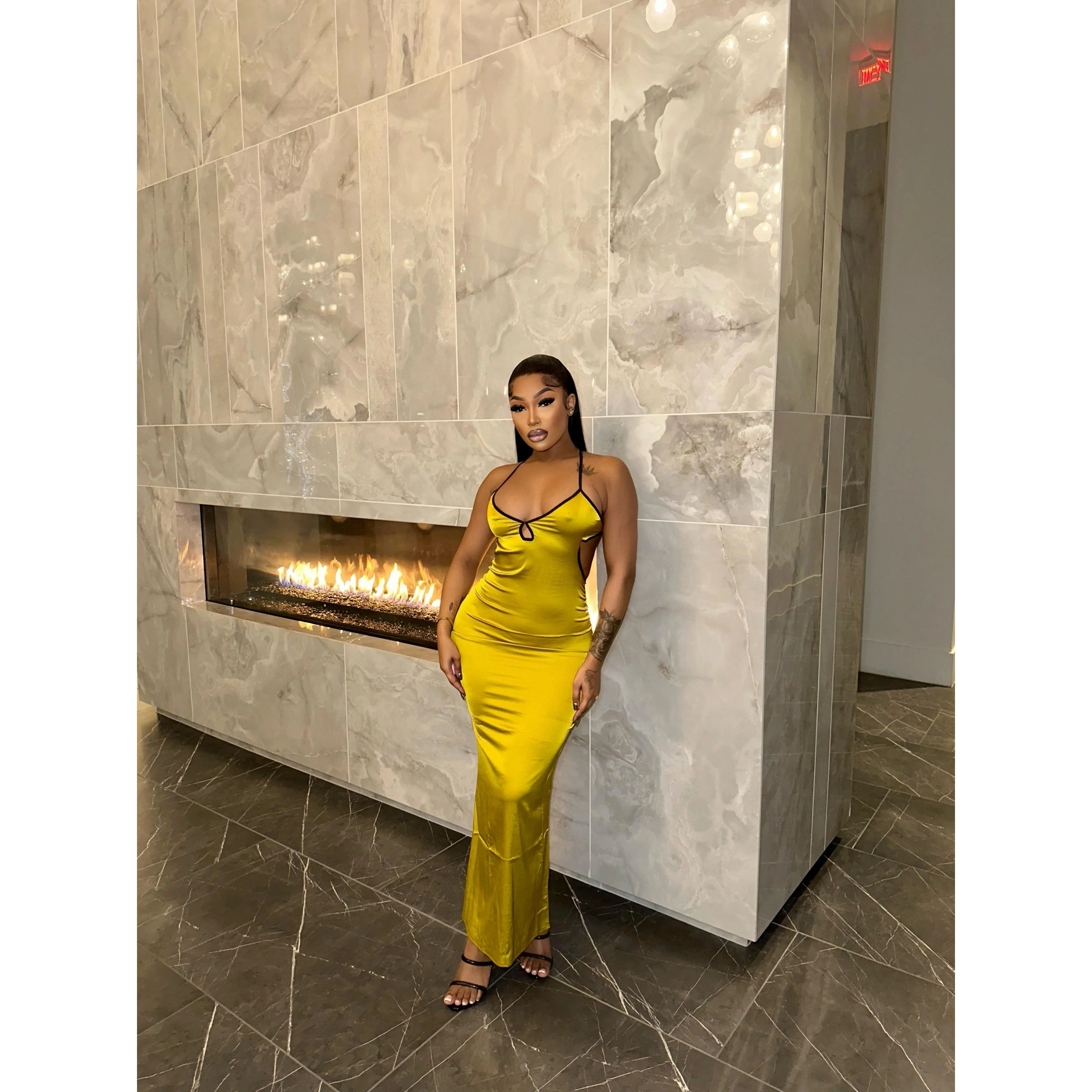 Leslie Silk Dress