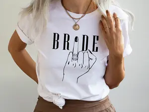 Bachelorette Party T-shirt for Bride, New Bride Shirt, Soon To Be Bride Tee, Bridal Party T-shirt, Mrs To Be Shirt, Bridal Shower Tee, Hen Do Celebration T-shirt