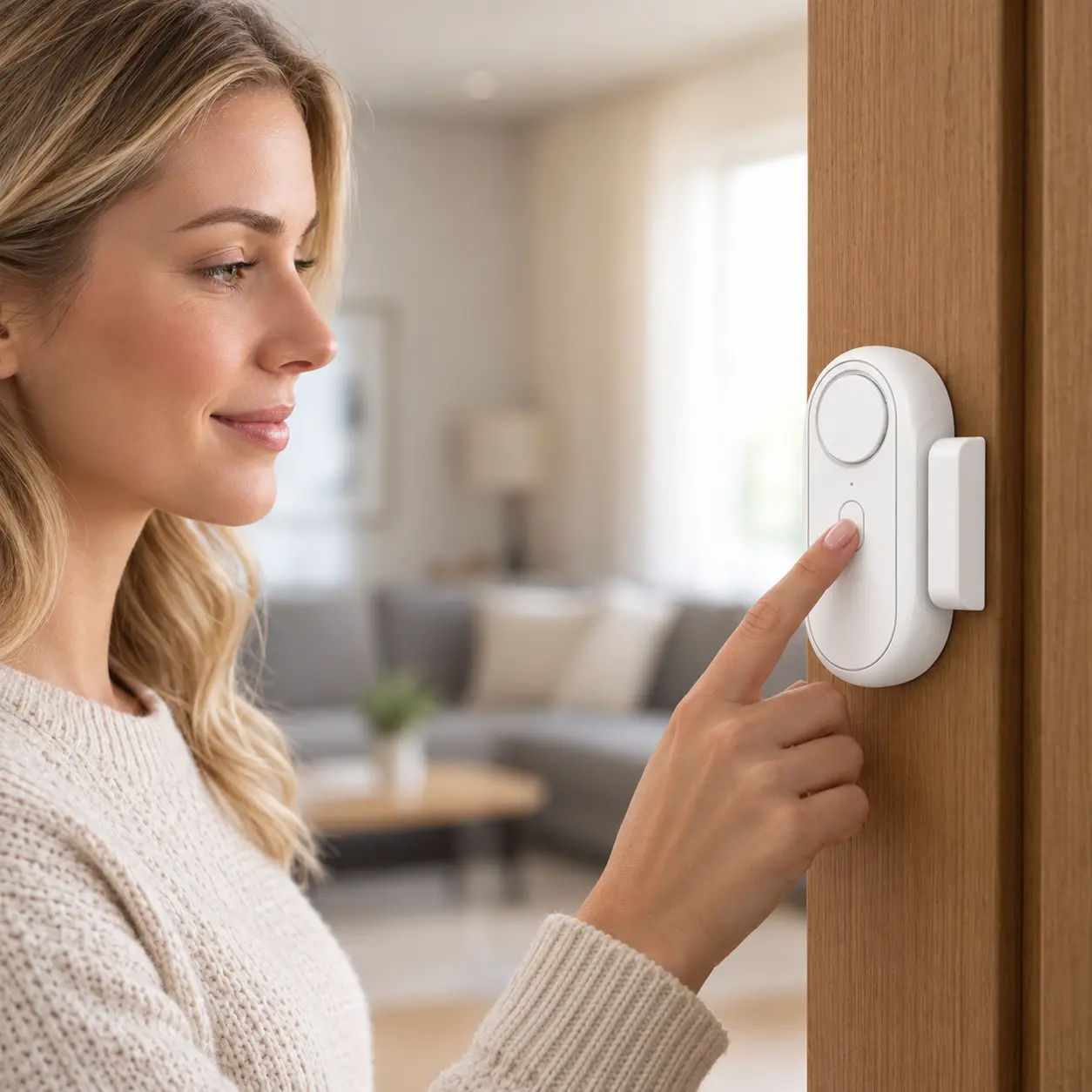 120dB Door and Window Alarms - Wireless Magnetic Sensor Security Alarms, Easy-Adhesive Install, Home Safety System for Kids,sohochic