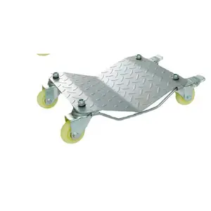 1-Piece Car Tire Trolley with 4 Casters Vehicle and Motorcycle Lift Tool Car Lifter