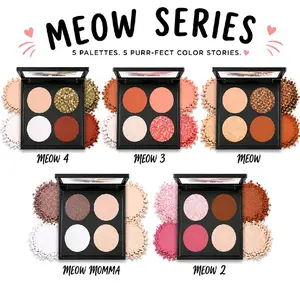 MEOW OG Quad PRE-DESIGNED Eyeshadow Palettes