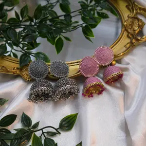 Bohemian Tribal  Earrings Handmade Festival Statement Jewelry Vintage Inspired Boho Style Minimalist Earrings in Stainless Steel Nickel Free 2.5 Inches Long