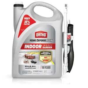 Home Defense Max Indoor Insect Barrier 1 gal. Ready-to-Use Spray Insect Killer with Extended Reach Comfort Wand