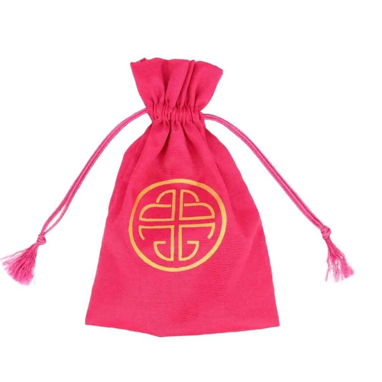 Budha Girl Logo Pink Pouch