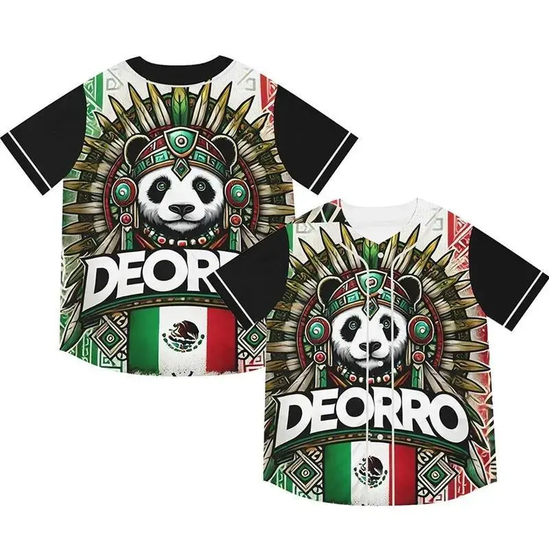 Deorro Mexico Rave Baseball Jersey EDM Music Shirt, EDM Festival Family Gift, Unisex Breathable Men's Jersey, 420 Lover Graphic Shirt, Gift For Baseball Fan EDM Electronics Music