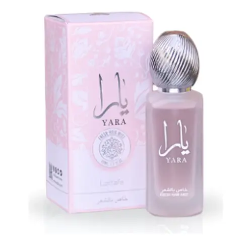 Lattafa YARA Fresh Hair Mist - 50ML (1.7 OZ) Portable Elegant Perfume Mist, Daily Wear Perfumes, Girly Women's Fragrance for Women, Ideal for Everyday Use