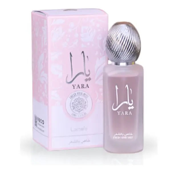 Lattafa YARA Fresh Hair Mist - 50ML (1.7 OZ) Portable Elegant Perfume Mist, Daily Wear Perfumes, Girly Women's Fragrance for Women, Ideal for Everyday Use