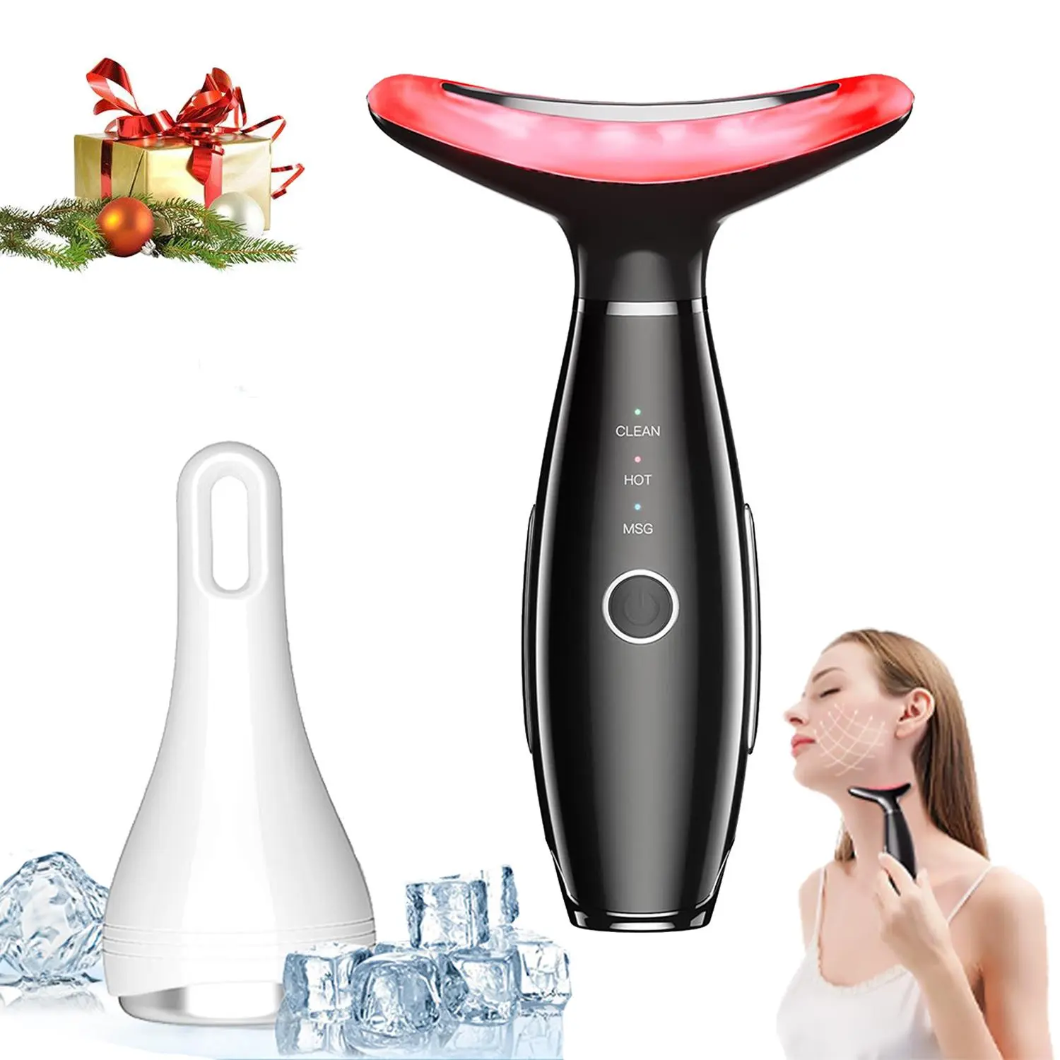 Black Massager+Ice Hammer