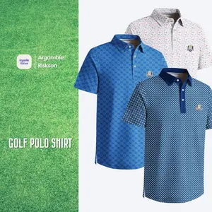 Men's Golf Polo Shirt – Quick-Dry, Breathable, Moisture-Wicking, Slim-Fit, Embroidered Logo, Top Gifts for Him, Gifts For Dad, Men’s Golf Gifts