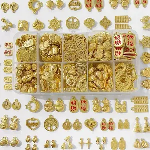 Lucky Gold and Silver Jewelry DIY Accessories-kikishop
