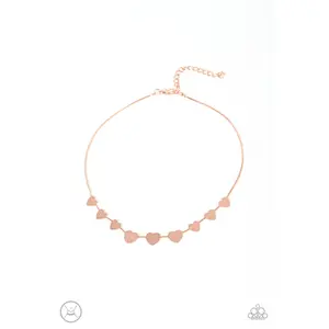 Dainty Desire Copper Choker Necklace D026, Chain Jewelry Necklaces
